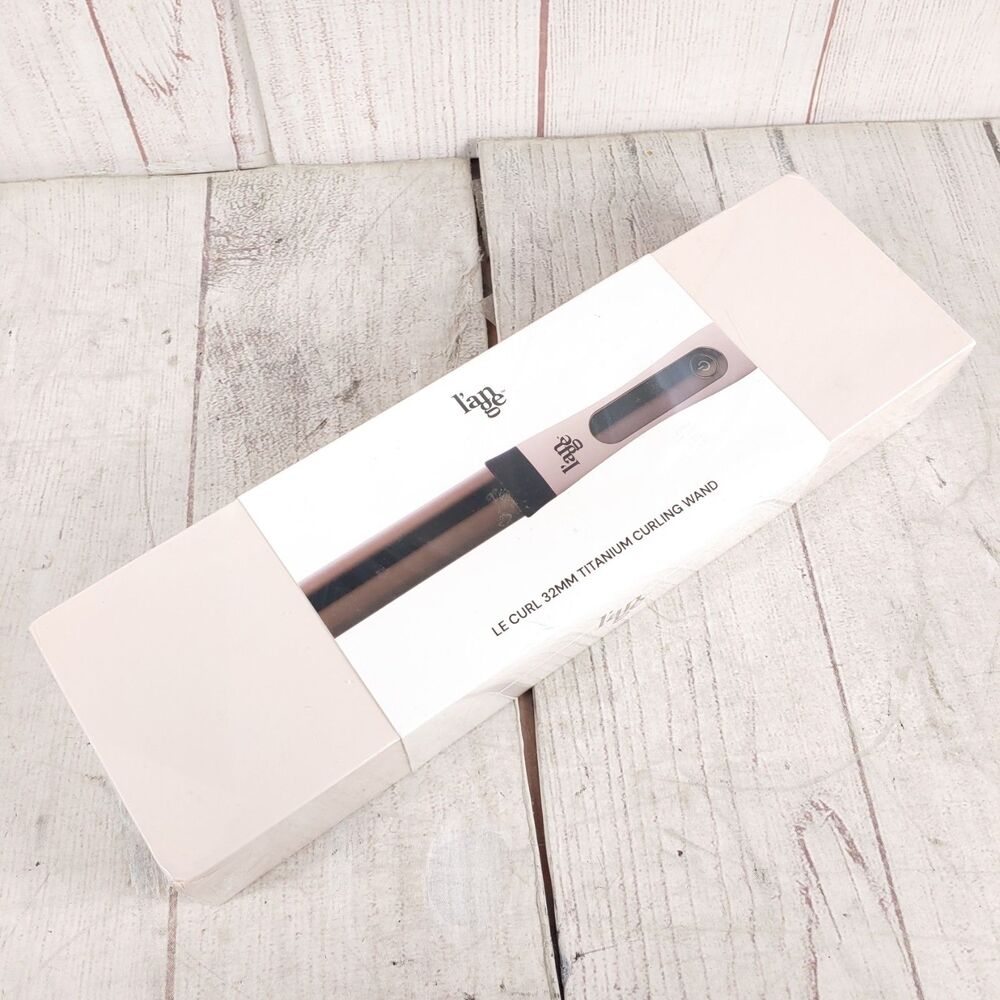 FACTORY SEALED - Lโange Le Curl 32mm Titanium Curling Wand Blush Iron, BRAND NEW